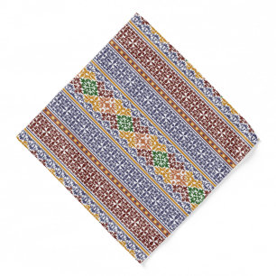 elegant ethnic pattern bandana