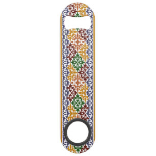 elegant ethnic pattern bar key