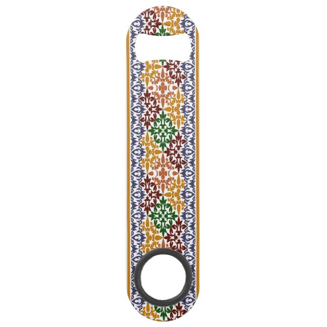 elegant ethnic pattern  bar key (Front)