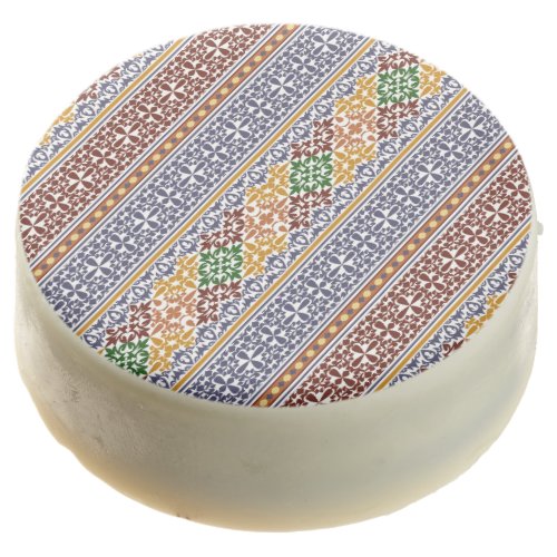 elegant ethnic pattern  chocolate covered oreo