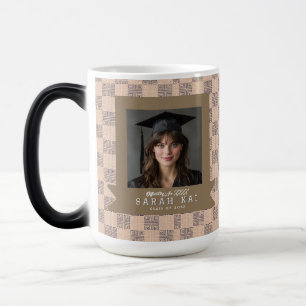 Elegant Ethnic Pattern Graduating Class Color Morph Mug