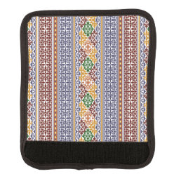 elegant ethnic pattern   luggage handle wrap