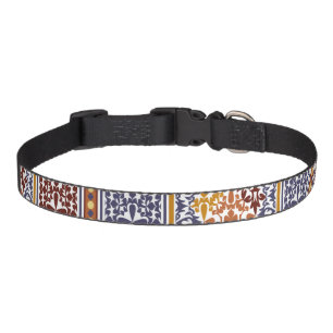 elegant ethnic pattern   pet collar