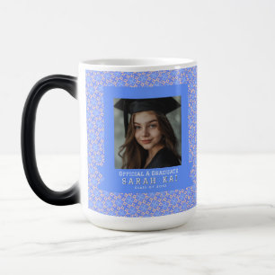 Elegant Ethnic Print College Grad Color Morph Mug