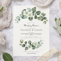 Elegant Eucalyptus Arch Greenery Wedding Shower