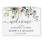 Elegant Eucalyptus Blue Roses REHEARSAL DINNER