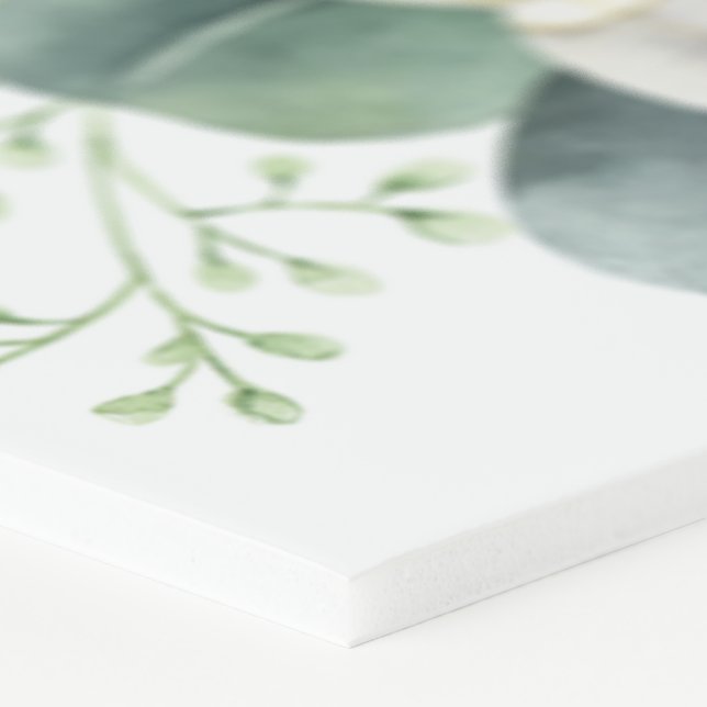 Elegant eucalyptus botanical photo Foam Boards (Corner)