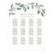 Elegant Eucalyptus Garden Wedding Seating Chart