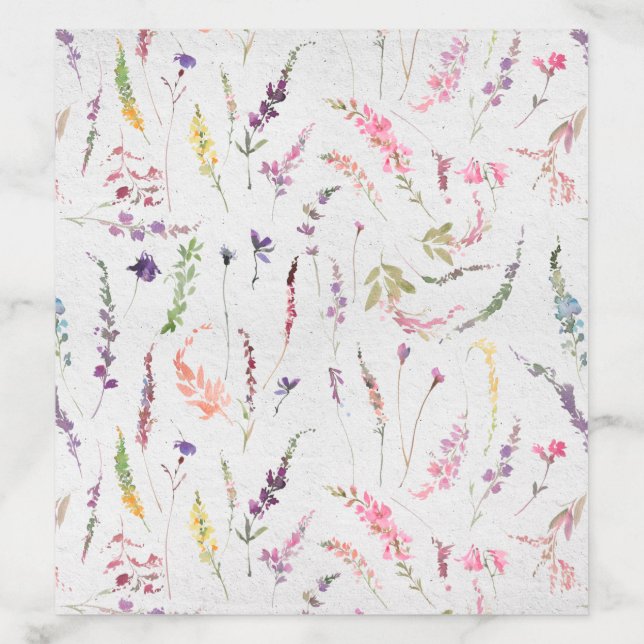 Elegant Eucalyptus Green Botanical Bridal Shower Envelope Liner (Design)
