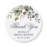 Elegant Eucalyptus Greenery Bridal Shower Favor Tags Elegant Eucalyptus Greenery Bridal Shower Favor Tags