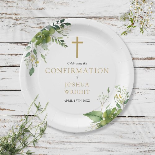 Elegant Eucalyptus Greenery Confirmation
