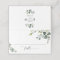 Elegant Eucalyptus Greenery Folded Place Card