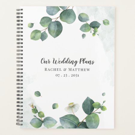 Elegant Eucalyptus Greenery Wedding Planner