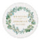 Elegant Eucalyptus Greenery Wreath Gold Wedding
