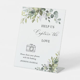 Elegant Eucalyptus Help Us Capture The Love Sign