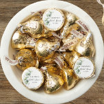 Elegant Eucalyptus Watercolor Bridal Shower Hershey®'s Kisses®<br><div class="desc">Watercolor Bridal Shower Eucalyptus Script Sugar Cookie with a modern minimalist botanical design on a white background with popular typography you can easily edit. TIP: Check out below for other wedding and pre wedding preparation events items including bridal shower invitations, thank you cards, champagne labels etc collection suite for this...</div>