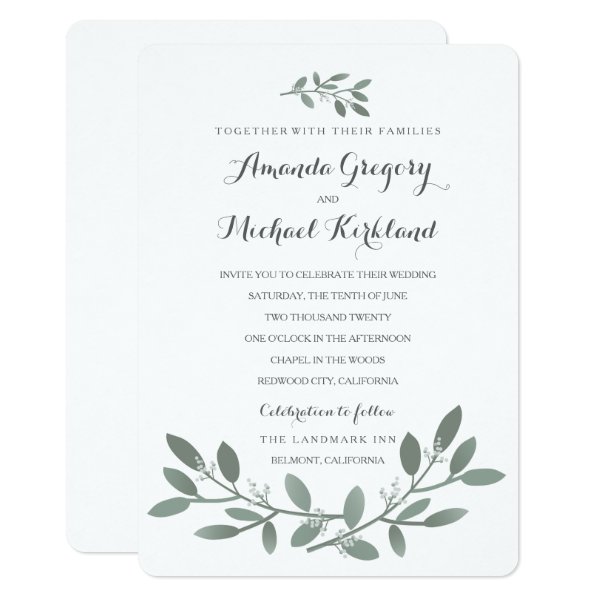 256769584243897229 Elegant Eucalyptus Wedding Suite Invitation