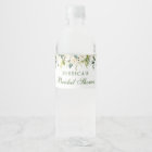 Elegant Eucalyptus White Roses Bridal Shower