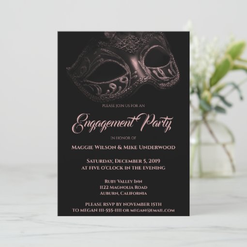 Elegant Evening Invitation | Zazzle