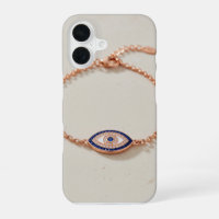 Elegant Evil Eye Bracelet with Gemstones