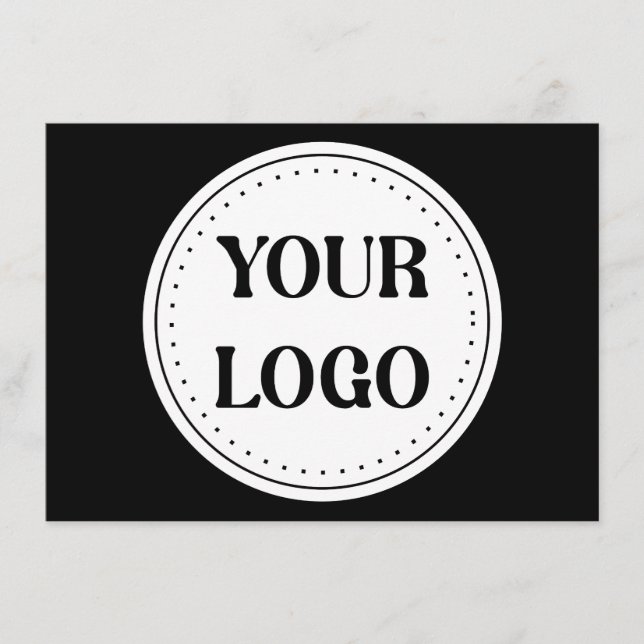 Elegant, exclusive, modern & polished enclosure card (Front)