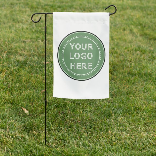 Elegant, exclusive, modern & polished garden flag (In SItu)