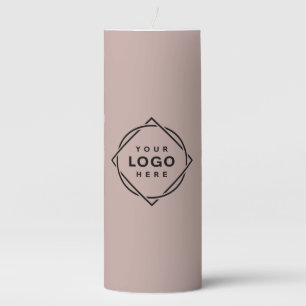 Elegant, exclusive, modern & polished pillar candle