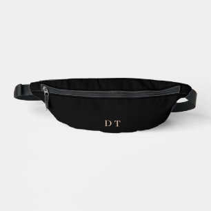 Elegant Executive DT Monogram Gold Presidential Fanny Pack