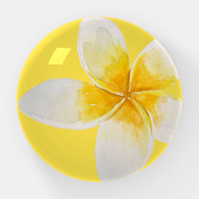 Elegant Exotic Tropical Flower - Yellow