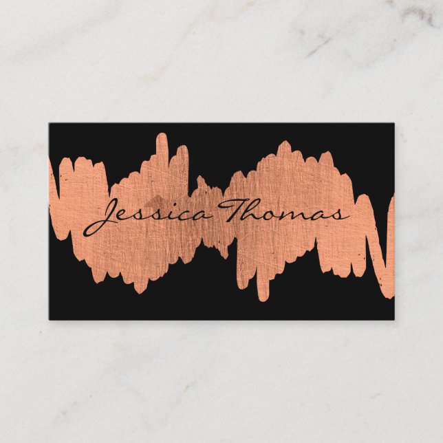 Elegant Expression Business Card (Front)