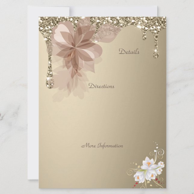 Elegant Extravaganza Details Direction Card (Front)