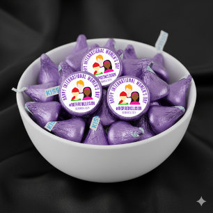 Elegant Faces International Women's Day March 8 Hershey®'s Kisses®