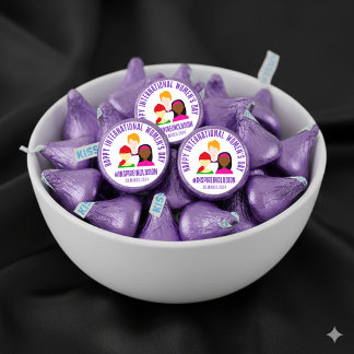 Elegant Faces International Women's Day March 8 Hershey®'s Kisses®