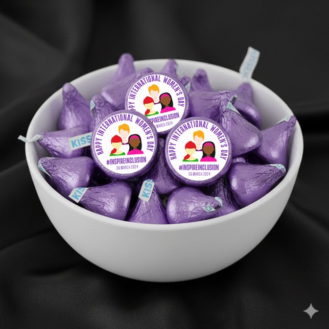 Elegant Faces International Women's Day March 8 Hershey®'s Kisses® (Elegant Faces International Women's Day 202X Hershey's Kisses Cover Photo)