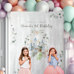 Elegant Fairy Tale | Princess Birthday Backdrop