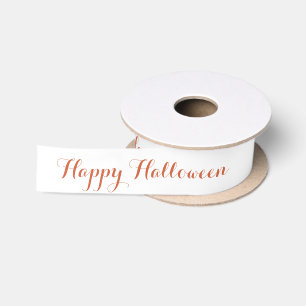 Elegant Fall Chinoiserie Halloween Satin Ribbon