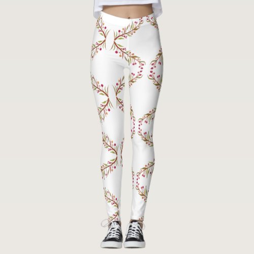 Elegant Fall Design  Custom Leggings