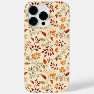 Elegant Fall Floral Pattern Case-Mate iPhone 14 Pro Max Case