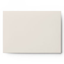 Elegant Fall Floral Wedding Envelope