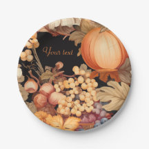 Elegant fall harvest personalized stylish