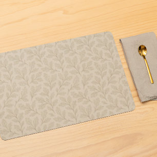 Elegant Fall Leaves   Boho Minimalist Farmhouse Placemat