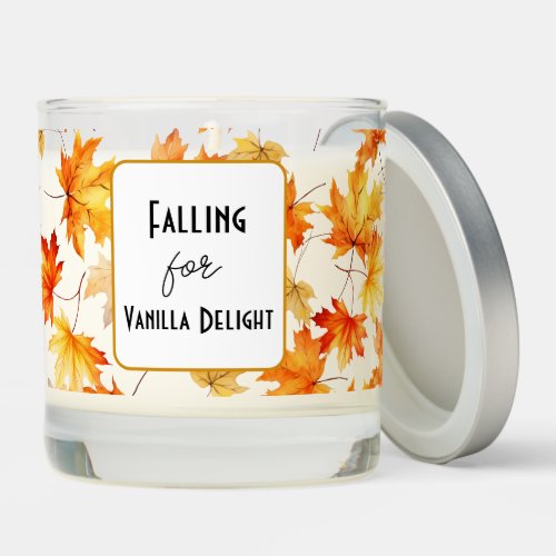 Elegant Fall Scented Jar Candle