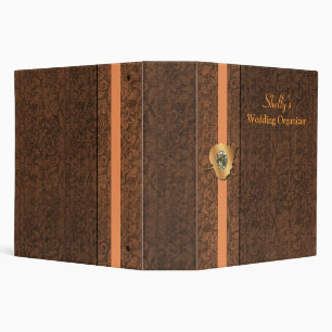 Elegant Fall Wedding Organizer Binder