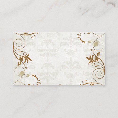 Elegant Fall Wedding Place Cards Business Card