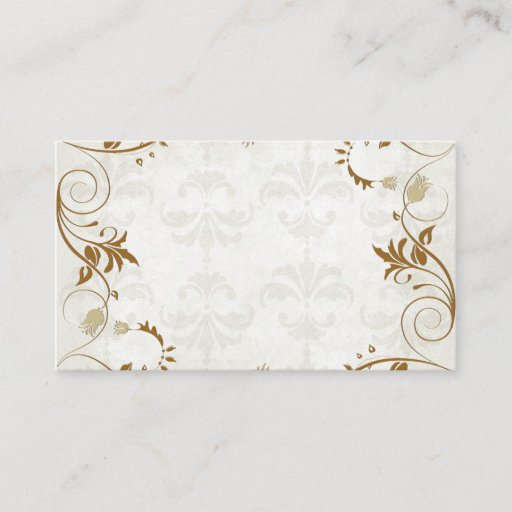 Customizable Elegant Fall Wedding Place Cards Business Card