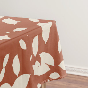 Elegant Falling Leaves Friendsgiving Tablecloth