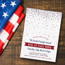 Elegant Falling Stars 4th Of July Party