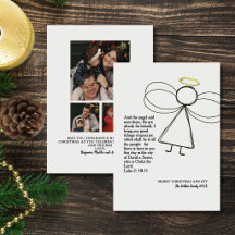 Elegant Family Christian Religious Photo Christmas