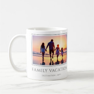 Elegant Family Vacation Family Trip Photo Coffee Mug
