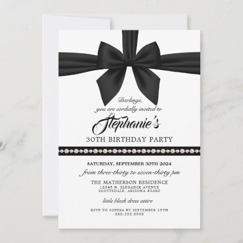Elegant Fancy Tiffany Birthday Invitation